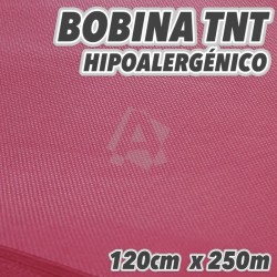 Bobina completa de polipropileno 50grs/m2 120cm x 250m color Burdeos 300m2