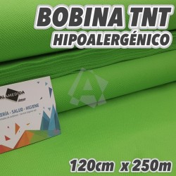Bobina No tejido 50grs/m2 120cm x 250m Verde Manzana