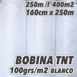 Bobina No tejido 100grs/m2 160cm x 250m BLANCO