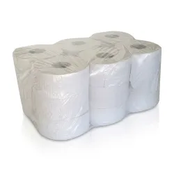 Papel Higiénico Industrial ref 91202 18 rollos Pasta Pura Laminado 92m 300grs