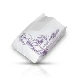 24020 Bolsa Papel Bollería 14+7x24 Ref. 2B-Blanco 1M. Celulosa Blanco 35grs.