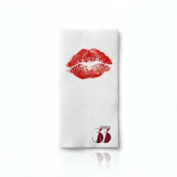 Servilletas airlaid premium personalizadas medida 30x40 con pliegue 1/6