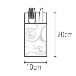 600 KANGURO 40x40 cm BLANCO Sidney