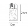 600 KANGURO 40x40 cm BLANCO Sidney