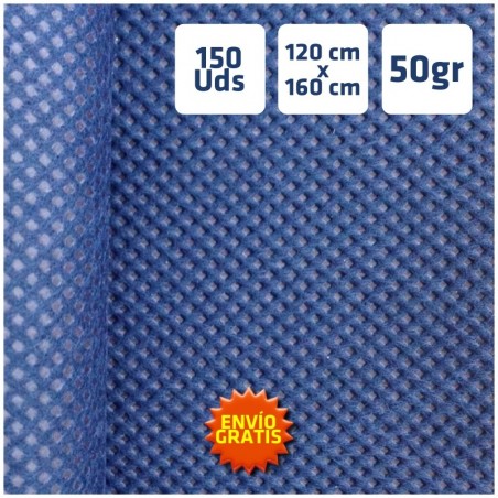 150 Manteles tnt Azul Marino 120x160cm envío gratis Península 24h
